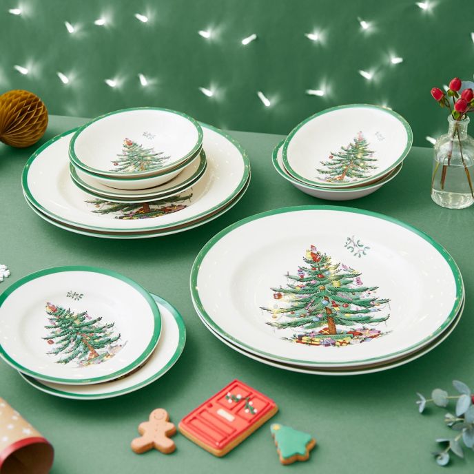 PM XMAS TREE Đĩa 16cm Giáng Sinh XT8176DM