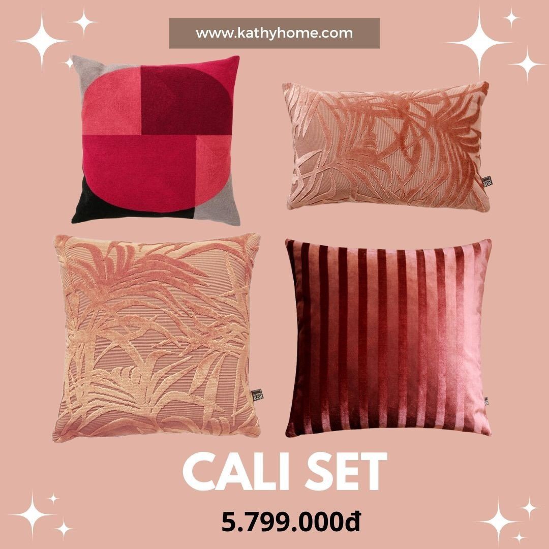 SB  Set Vỏ Gối Cali