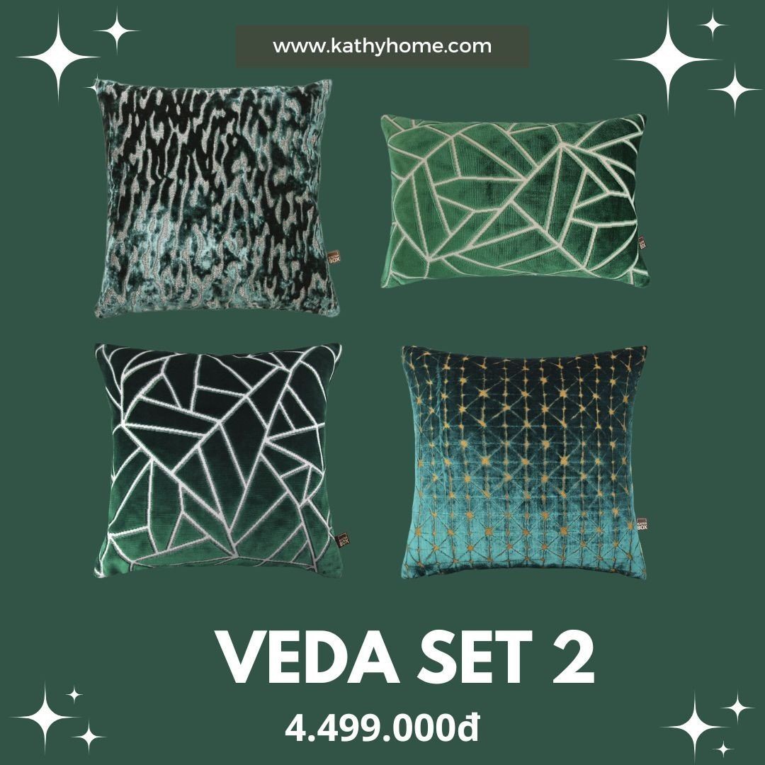 SB Set Vỏ Gối Veda