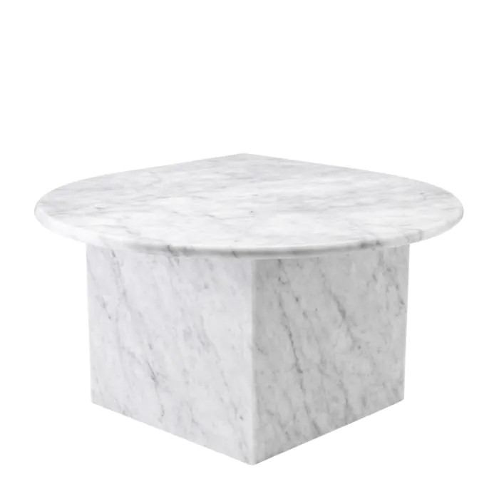 EICHHOLTZ Bàn cà phê Coffee Table Naples white carrera marble set of 3 113801