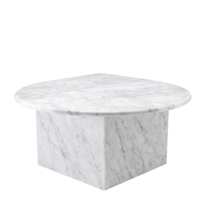EICHHOLTZ Bàn cà phê Coffee Table Naples white carrera marble set of 3 113801