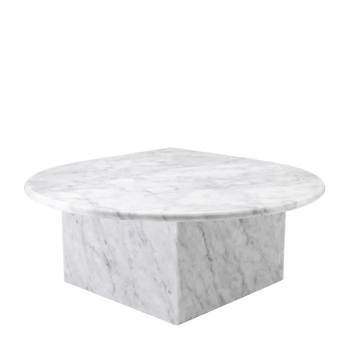 EICHHOLTZ Bàn cà phê Coffee Table Naples white carrera marble set of 3 113801