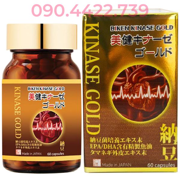 Biken Kinase Gold phòng ngừa triệu chứng đột quỵ