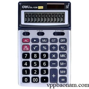 Máy tính 12 số 1239 deli