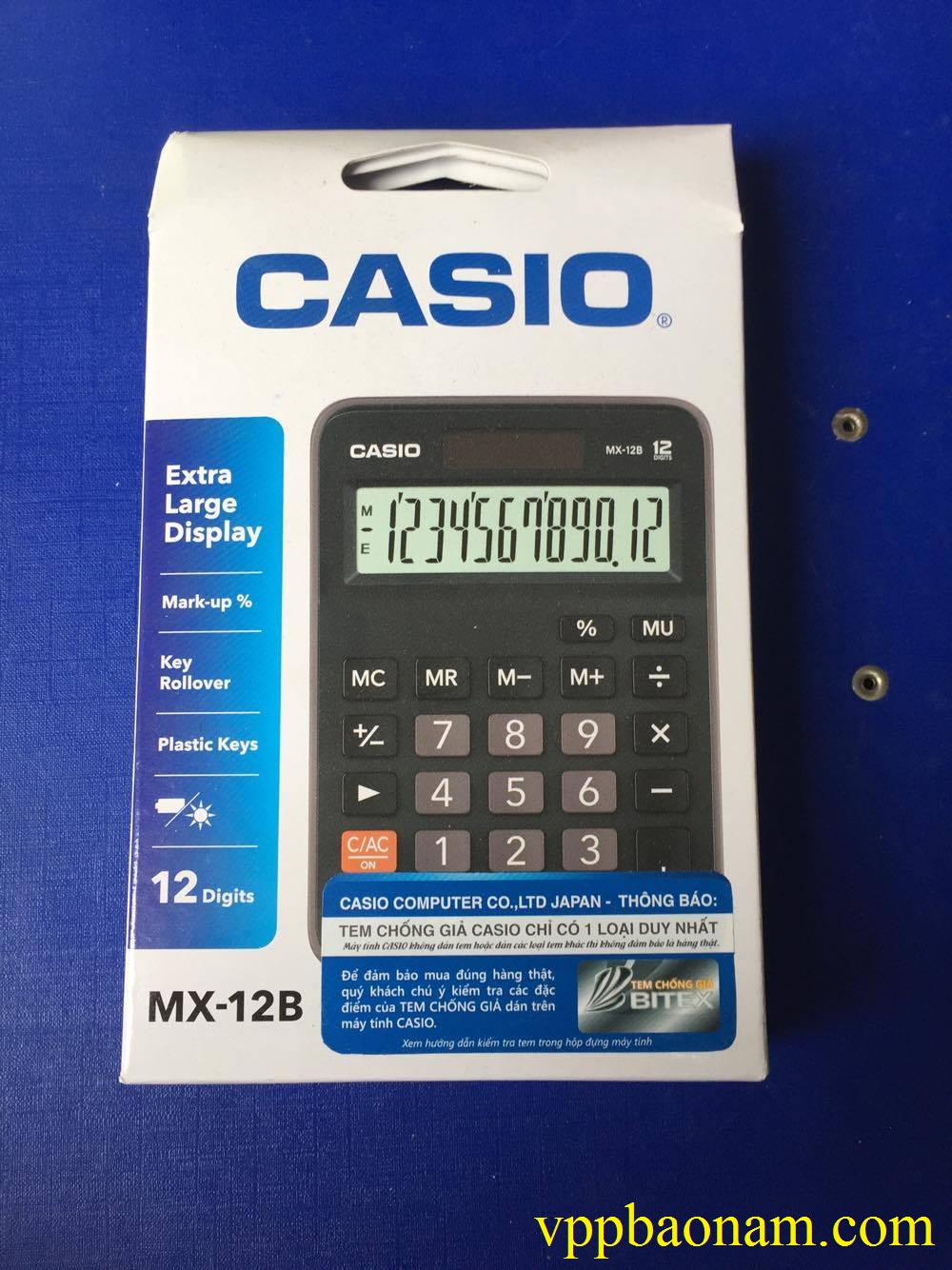 Máy tính casio MX-12B