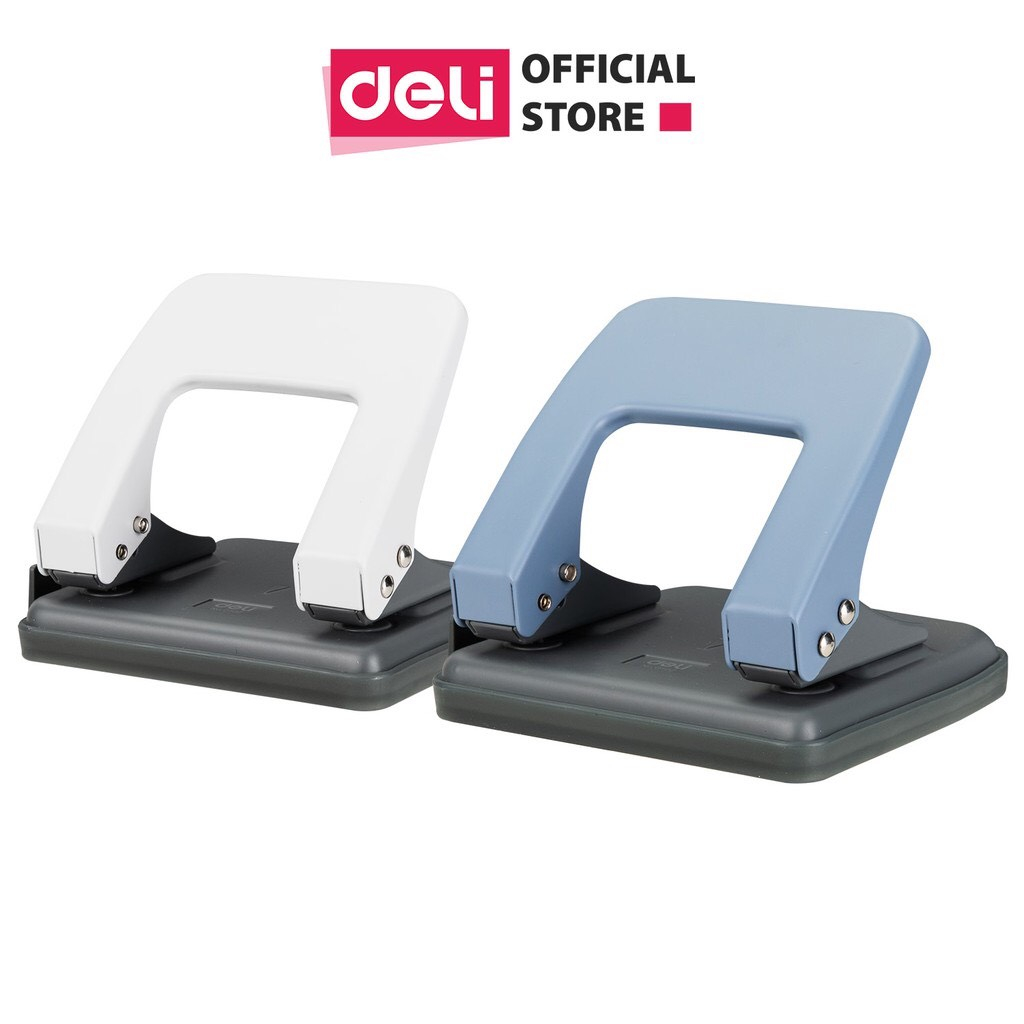 Máy đục lỗ deli E0102- 20 tờ