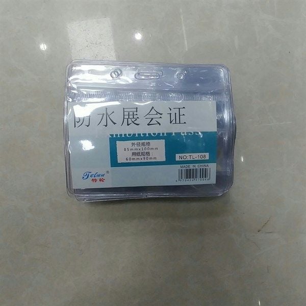 Thẻ nhựa ngang TL108 (85x100mm)