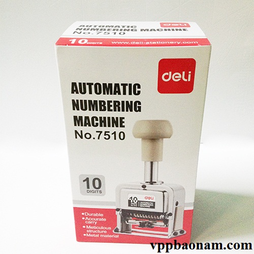 Dấu nhảy 10 số Deli 7510
