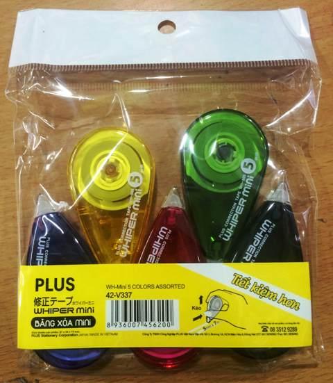 Băng xoá Plus nhỏ 5mmx7mm