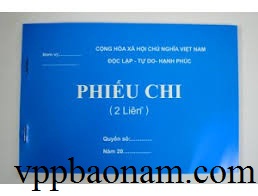 Phiếu chi 2 liên 100 tờ A5