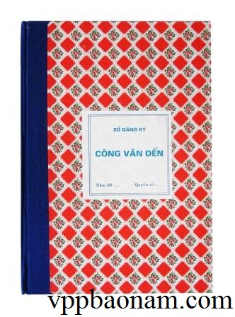 Sổ công văn đến 160 trang