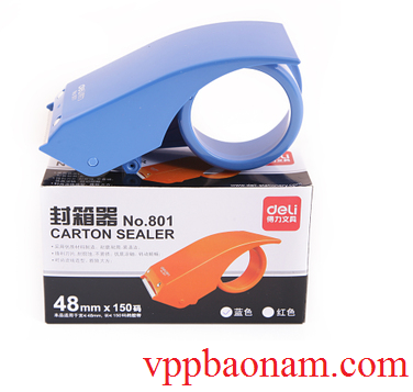 Cắt băng dính cầm tay 5 cm Deli 801