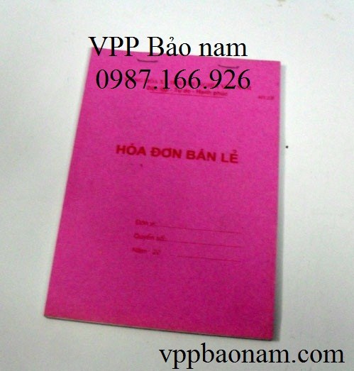 Hóa đơn bán lẻ A5