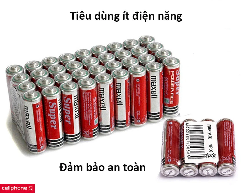 Pin Maxell AA(vỉ 4 viên )