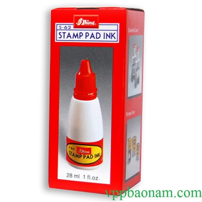 Mực Dấu Shiny đỏ -S63