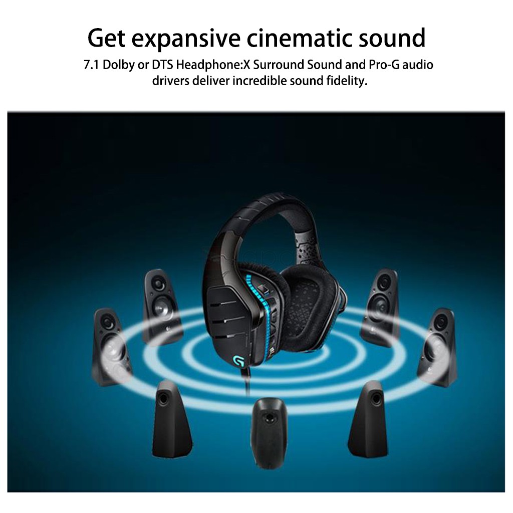 Surround Sound Logitech G633 Artemis Spectrum Software Tai Nghe