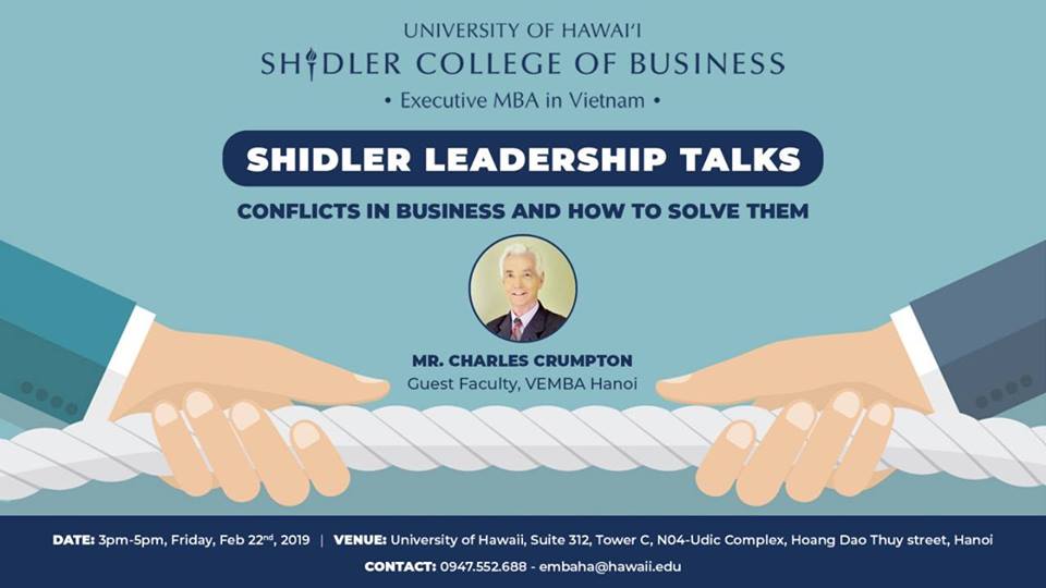Education - Shilder Leadership Talks: Conflicts in Business and How to Solve Them