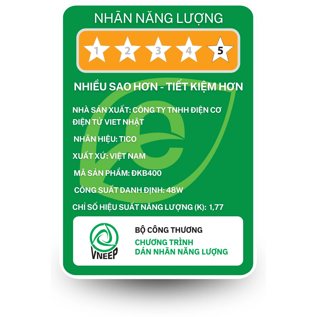 Chứng nhận năng lượng TICO