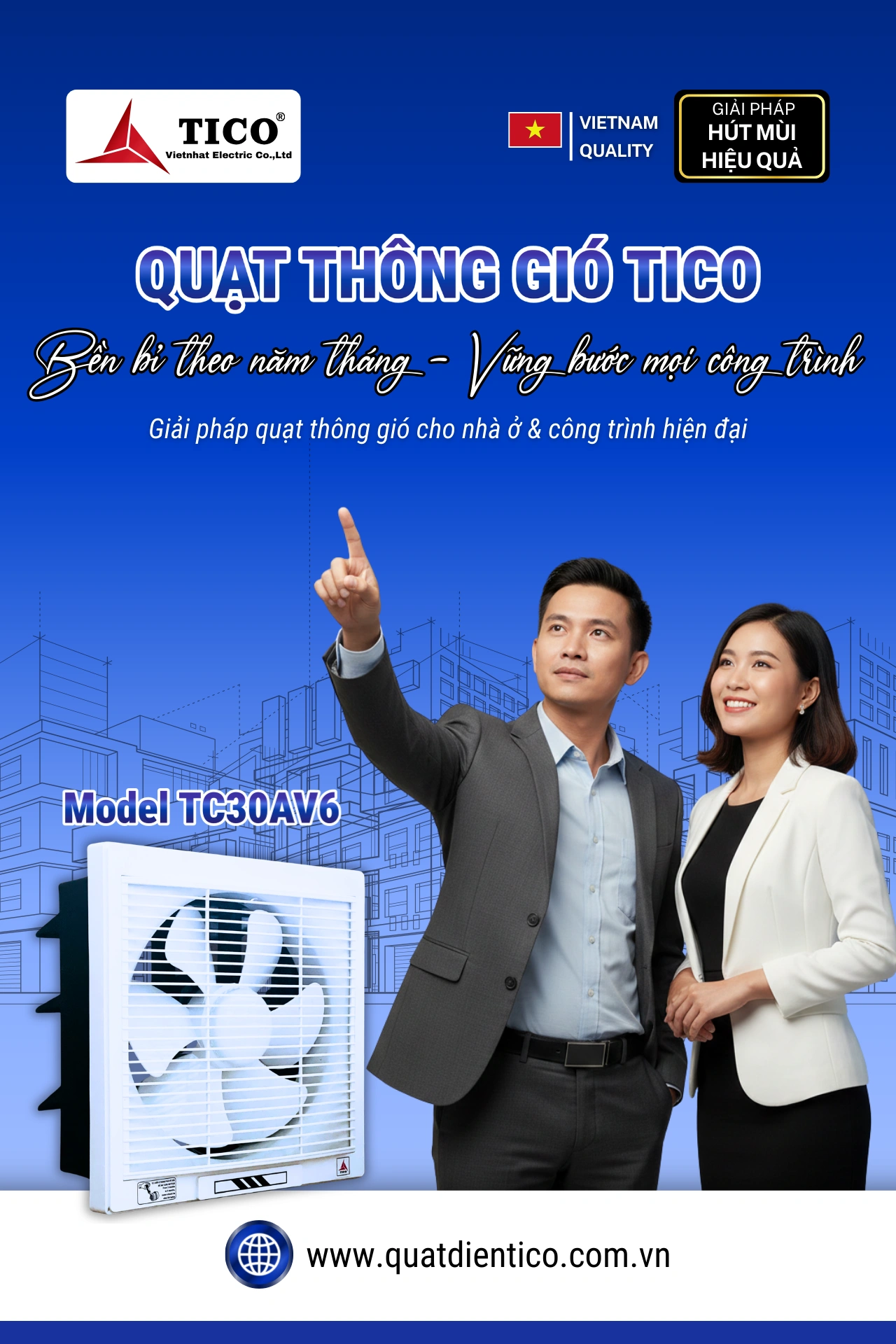 Quạt thông gió TICO