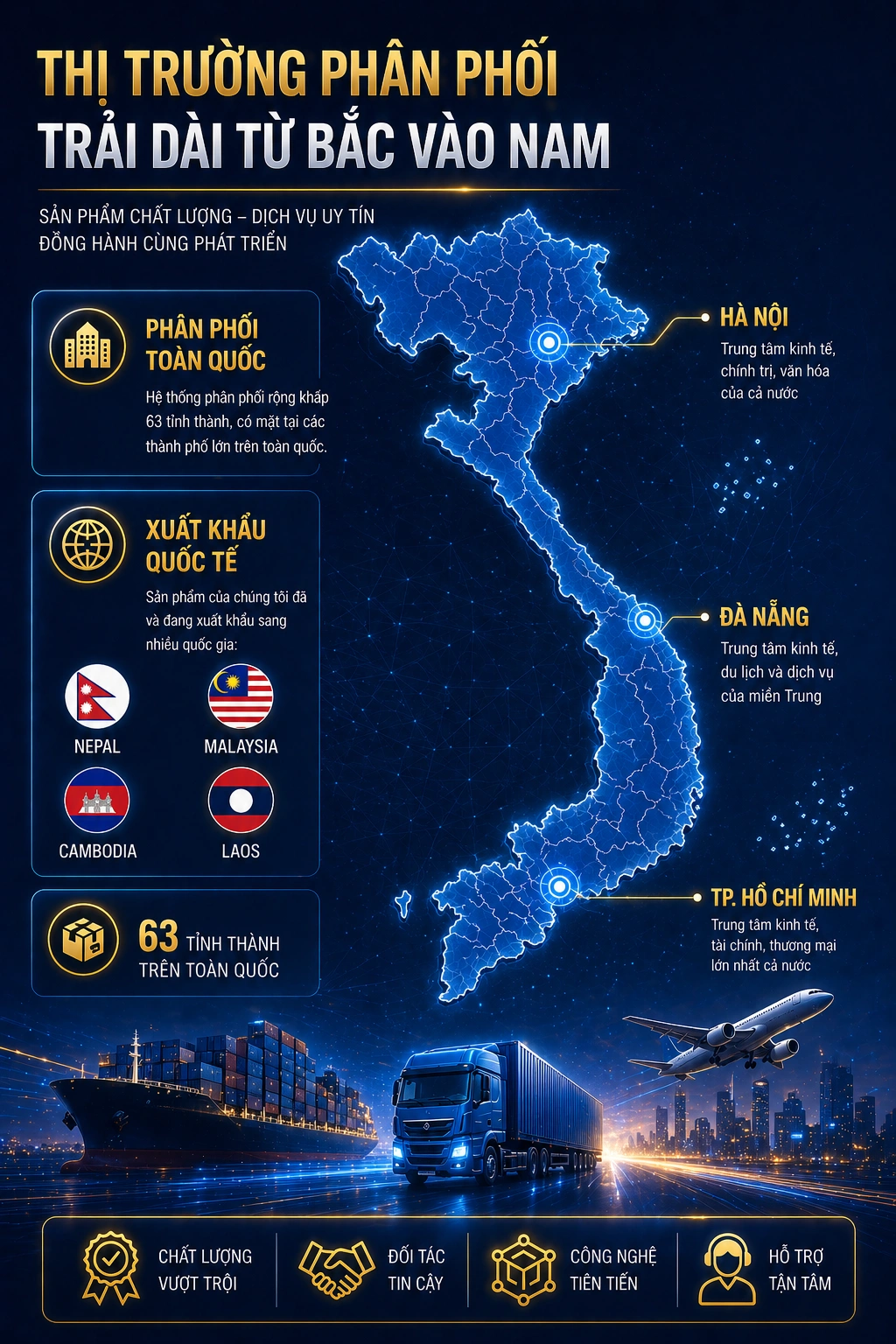 Thị trường phân phối TICO