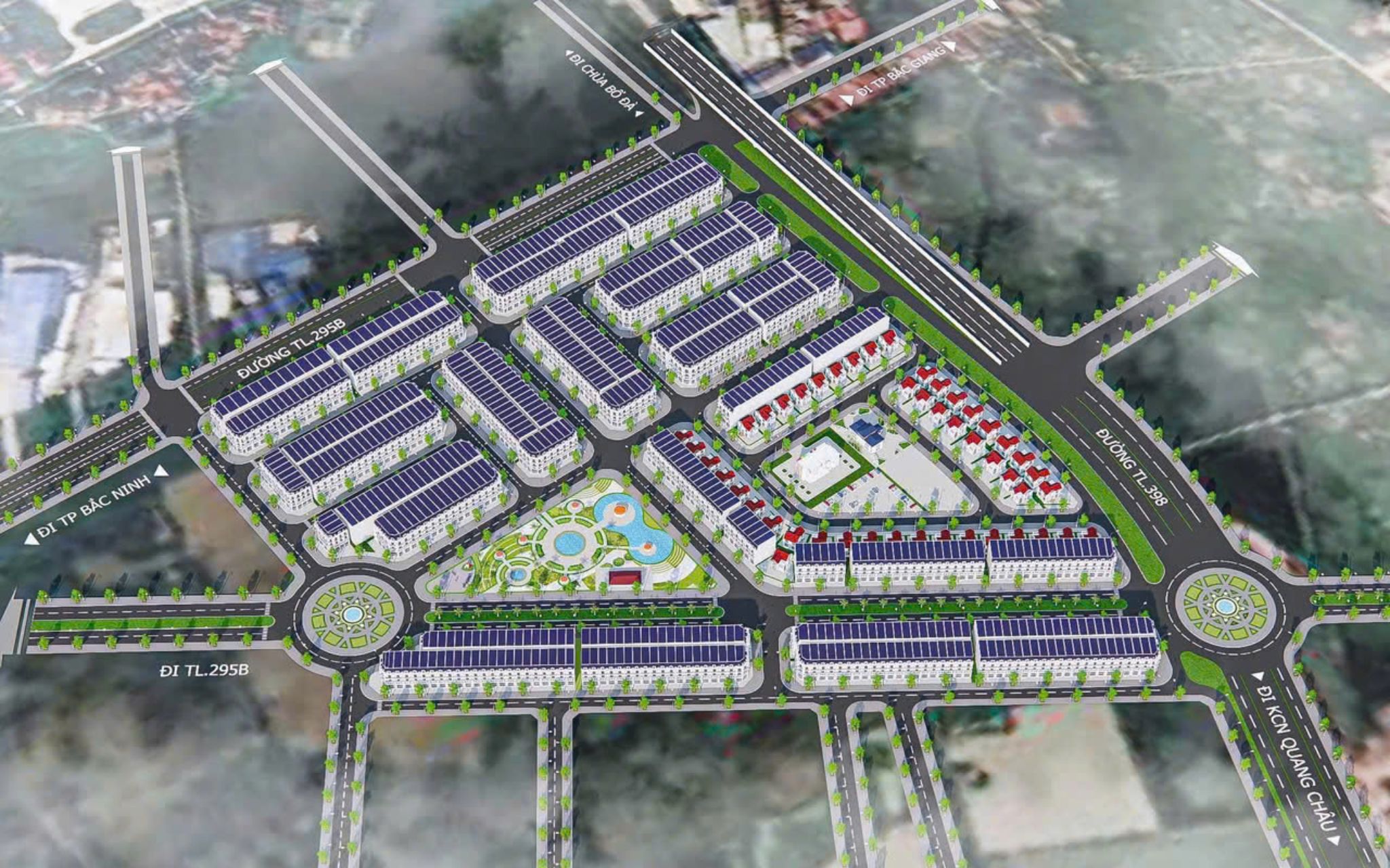 Dự án quạt TICO tại Khu đô thị mới thị trấn Nếnh – Bắc Giang