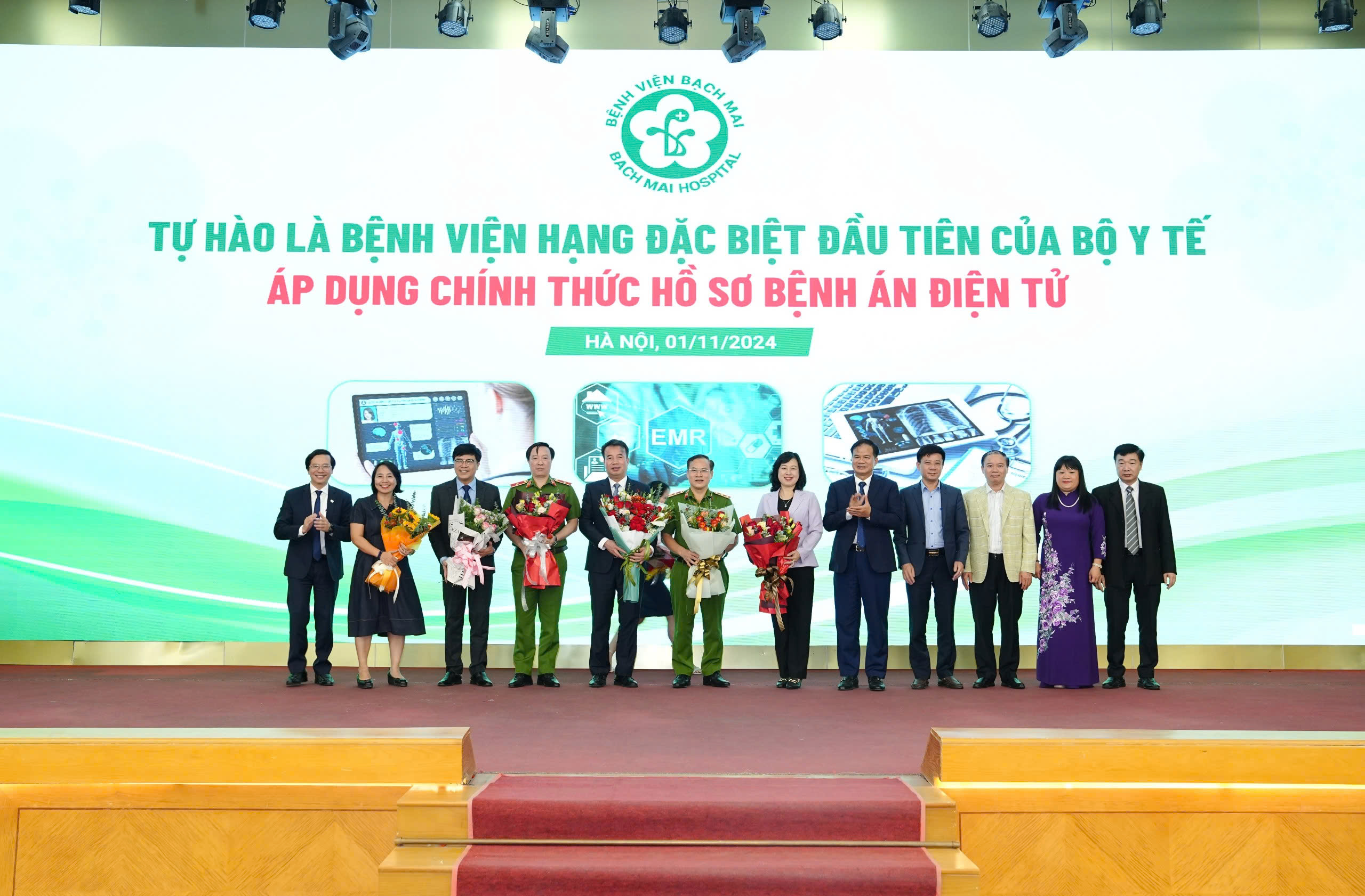Bệnh viện Bạch Mai chính thức áp dụng bệnh án điện tử
