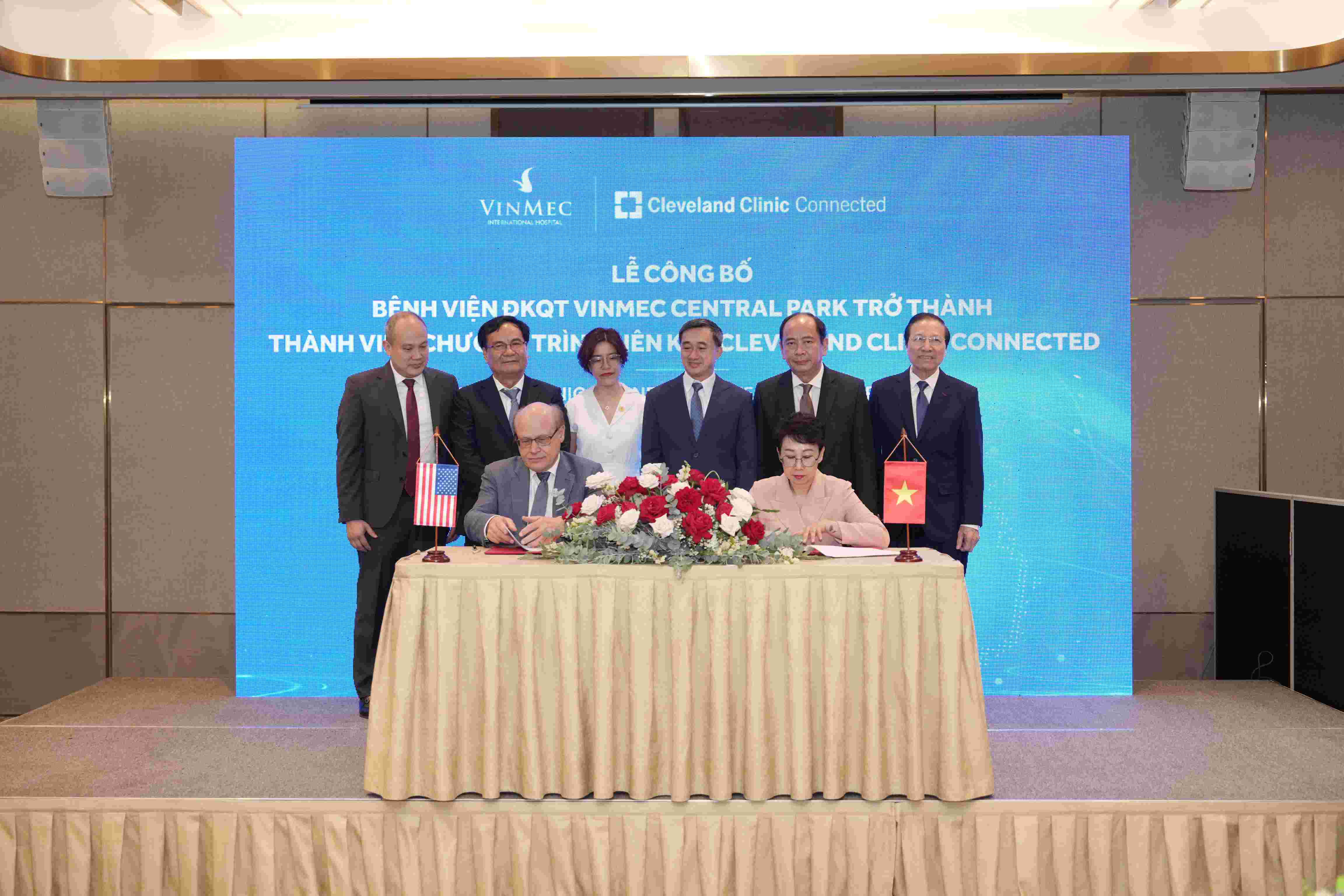 Bệnh viện thứ 2 của Vimec gia nhập hệ thống liên kết toàn cầu CLEVELAND CLINIC CONNECTED (MỸ)