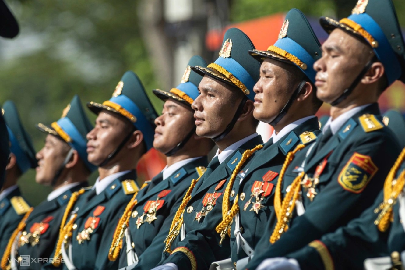 Phần 3: Toàn cảnh - Hải - lục - không quân cùng khí tài diễu binh mừng Quốc khánh 2/9/2025