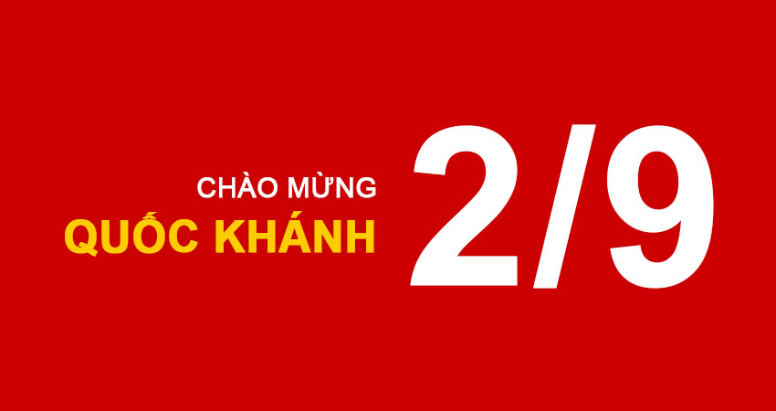 Thông báo lịch nghỉ lễ Quốc Khánh 2024