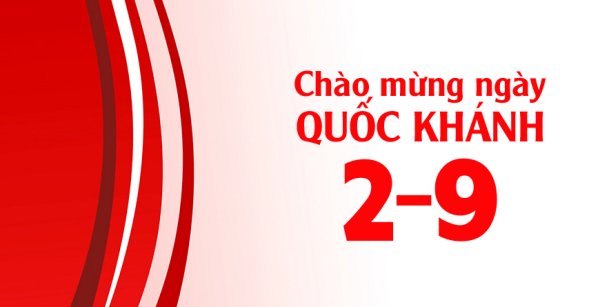 Thông báo lịch Nghỉ Lễ Quốc Khánh 2/9/2019