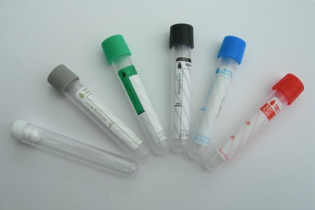 Các loại ống nghiệm dùng trong xét nghiệm lâm sàng