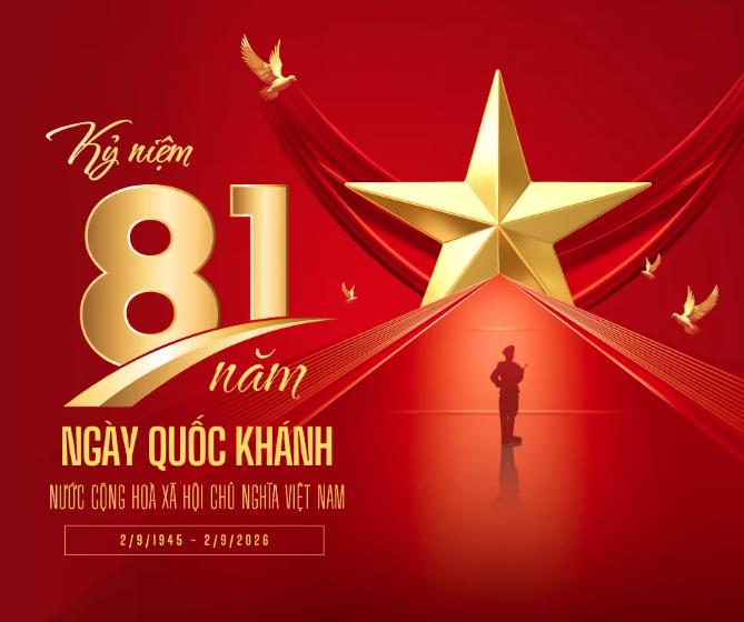 Thông báo lịch nghỉ lễ Quốc Khánh 2/9 năm 2026