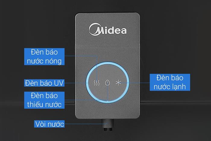 Cây nước nóng lạnh Midea YL2036S-B