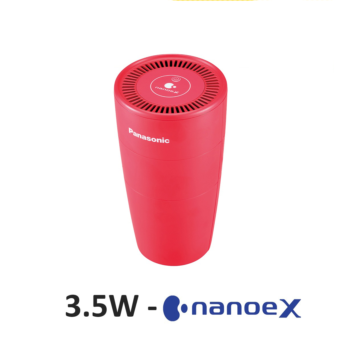 Máy lọc không khí ô tô Panasonic F-GPT01A-R Màu Đỏ