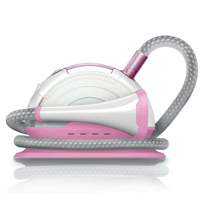 Bàn ủi hơi nước đứng Philips GC515 + Tặng Bàn ủi khô Philips HD1172