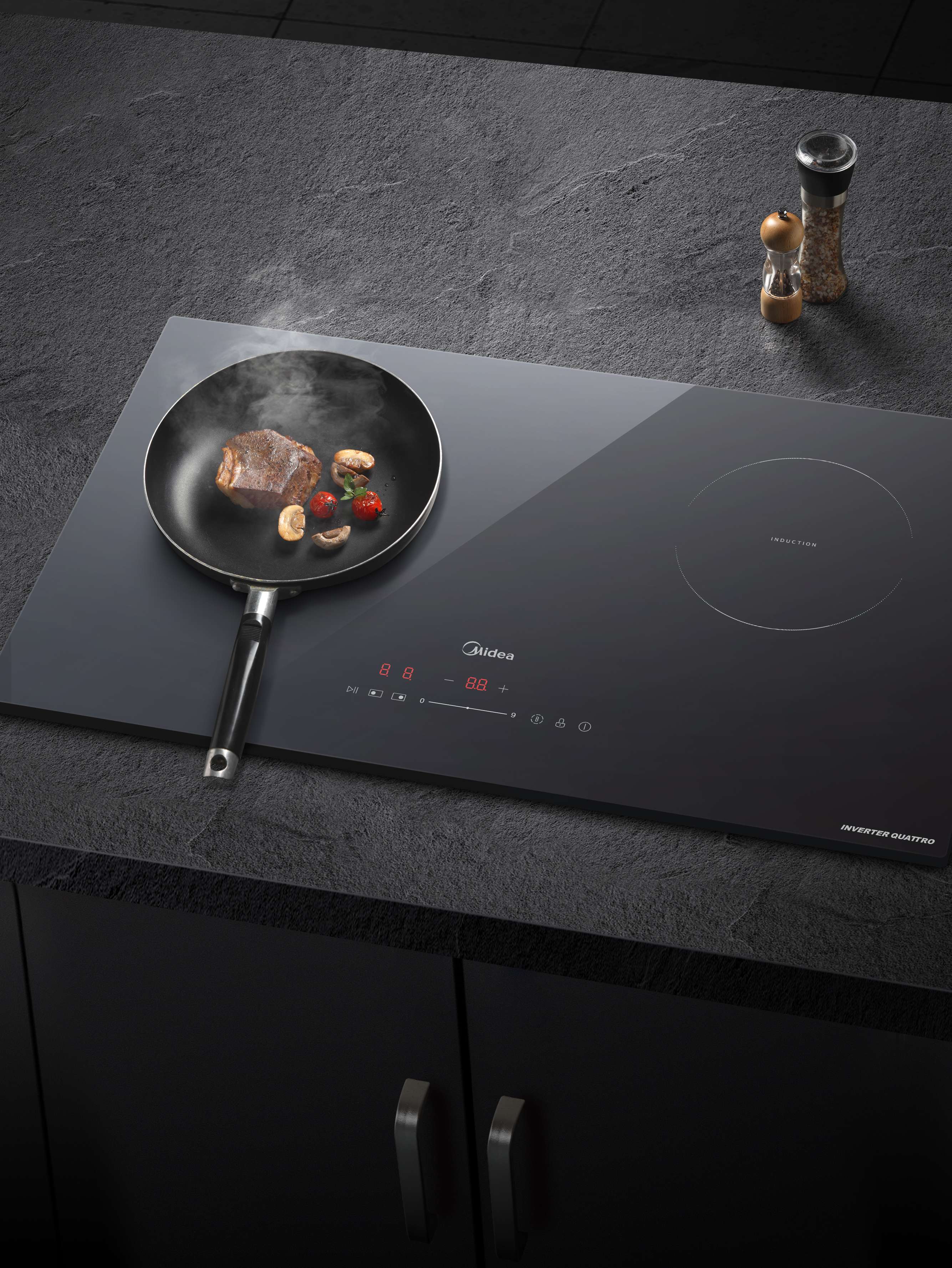 Bếp điện từ đôi Midea MC-ID3523