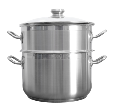 Bộ Nồi Xửng Hấp Inox Fivestar 28cm NẮP KÍNH