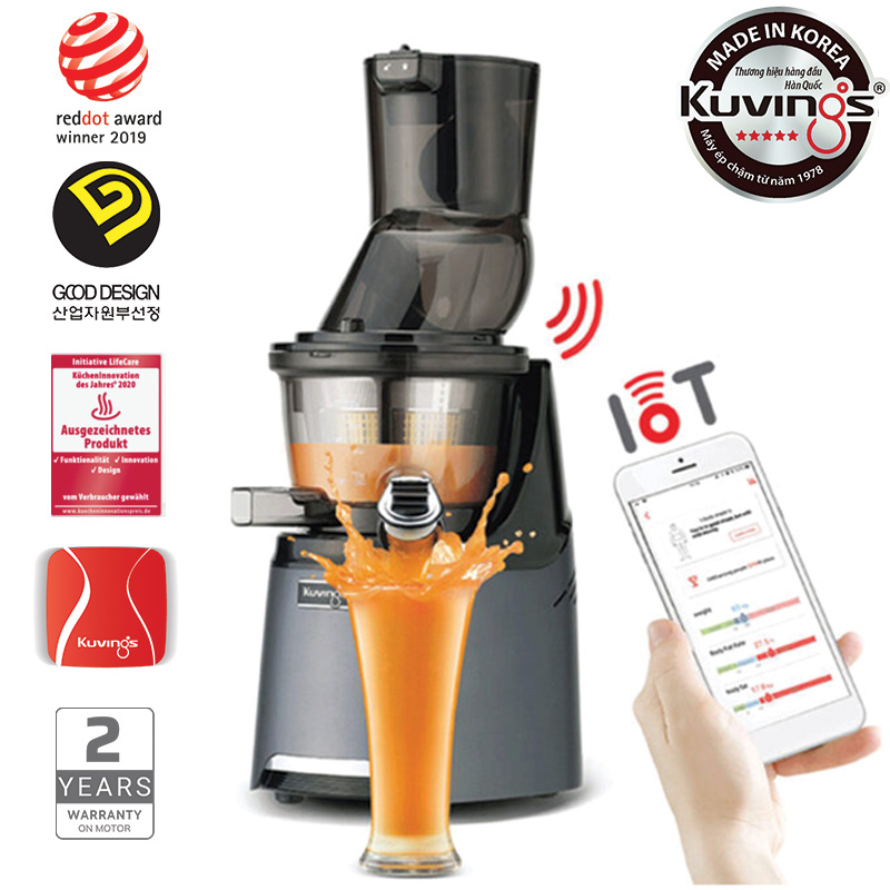 Máy ép chậm thông minh IoT Kuvings NS-2026BC