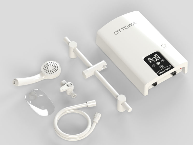 Máy nước nóng trực tiếp có bơm trợ lực OTTOWA TE45P02