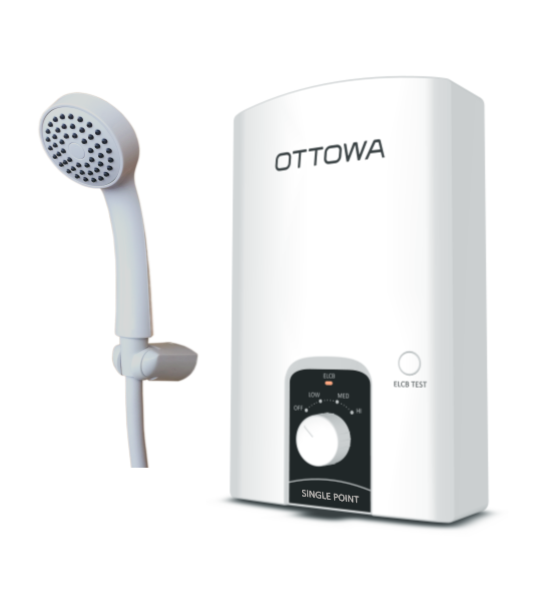 Máy nước nóng trực tiếp có bơm trợ lực OTTOWA TC45P02