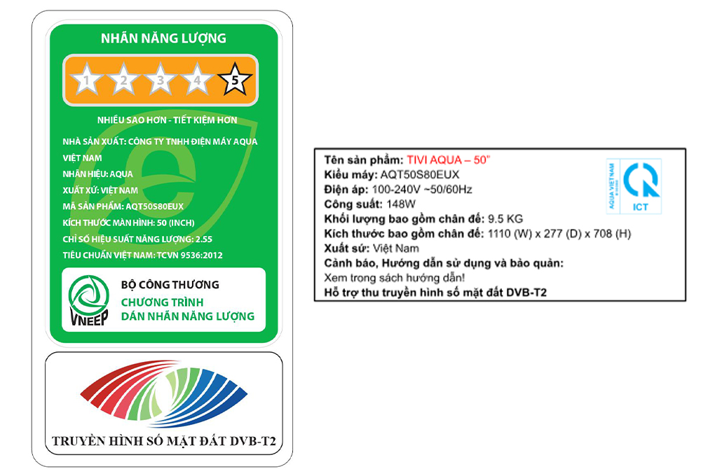 Tivi Aqua QLED 4K 43 inch AQT43S80EUX