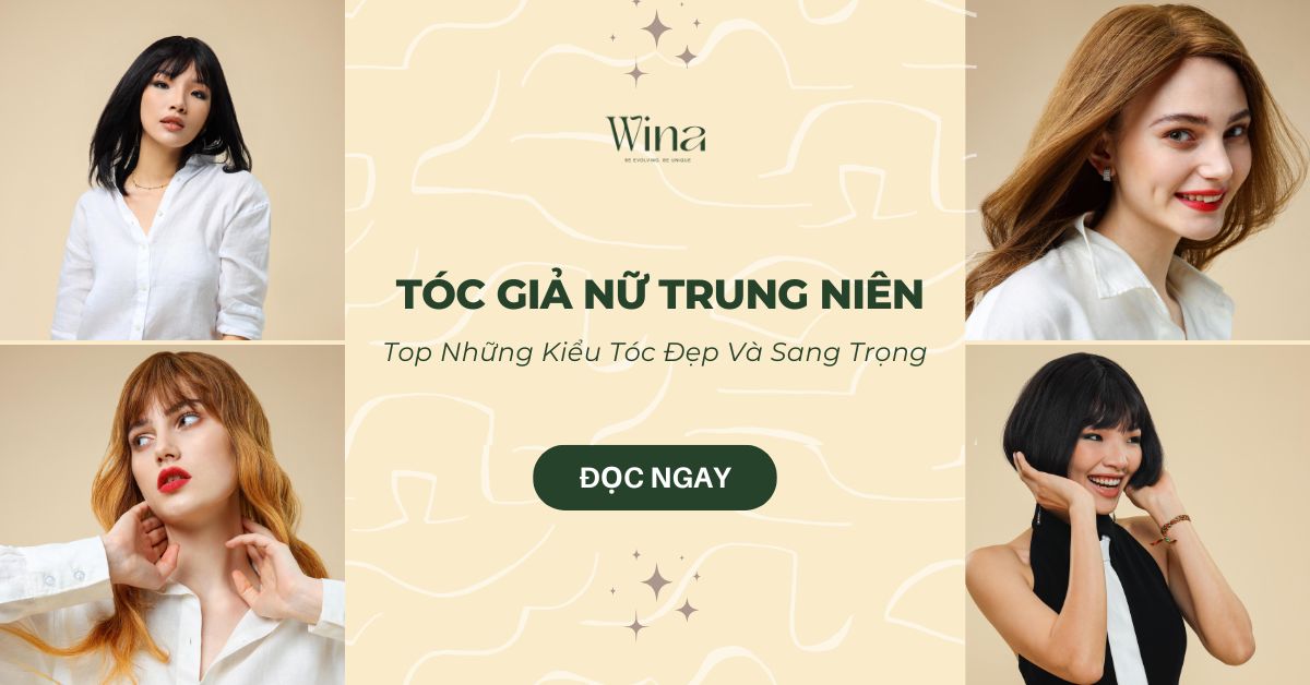 Top Những Kiểu Tóc Giả Nữ Trung Niên Đẹp Và Sang Trọng