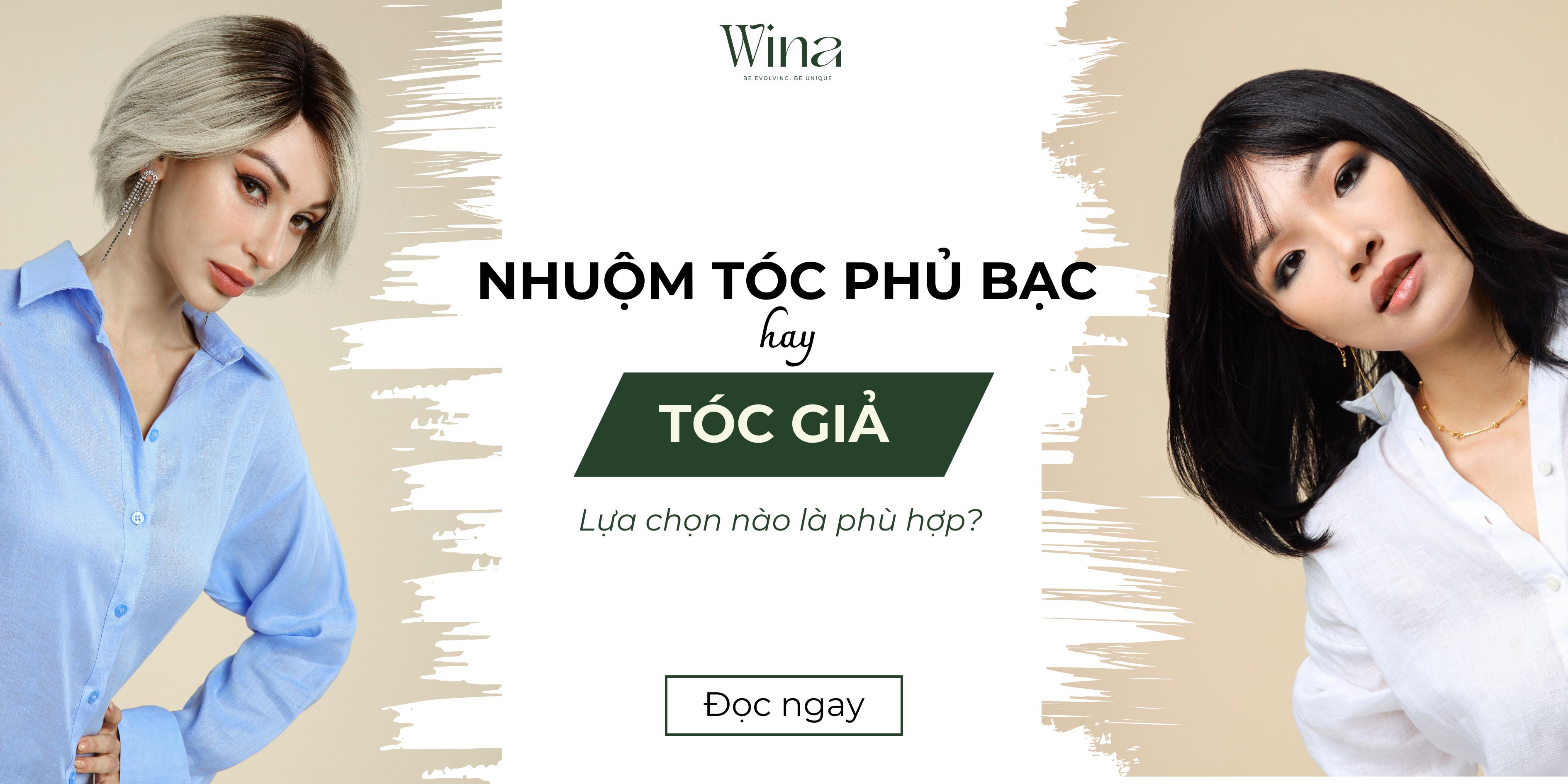 Nhuộm Tóc Phủ Bạc Kéo Dài Hay Đầu Tư Tóc Giả Phủ Bạc Cao Cấp?