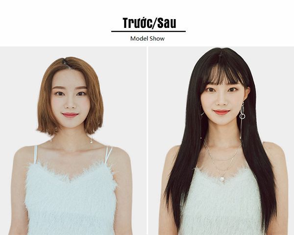 Những kiểu tóc giả nữ đẹp đành cho các nàng vào dịp cuối năm