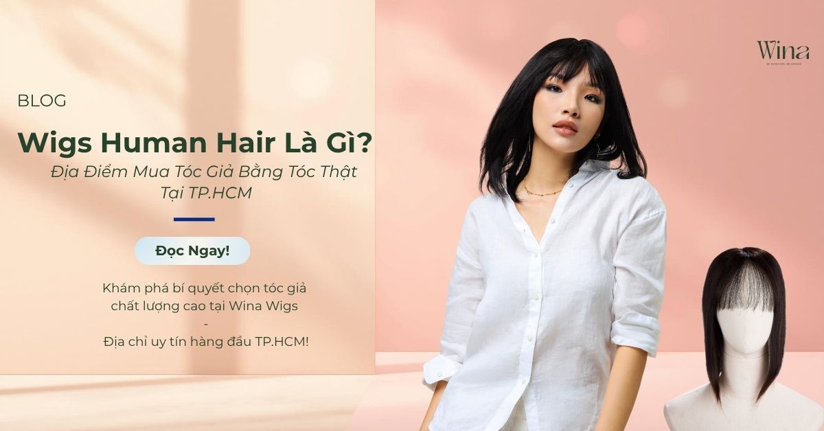 Wigs Human Hair Là Gì? Địa Điểm Mua Tóc Giả Bằng Tóc Thật Tại TP.HCM