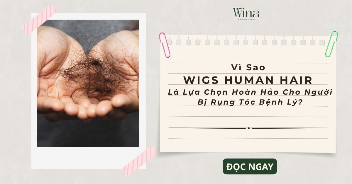 Vì Sao Wigs Human Hair Là Lựa Chọn Hoàn Hảo Cho Người Bị Rụng Tóc Bệnh Lý?