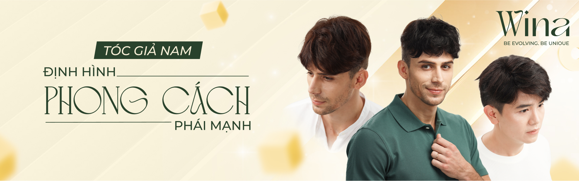 TÓC GIẢ NAM