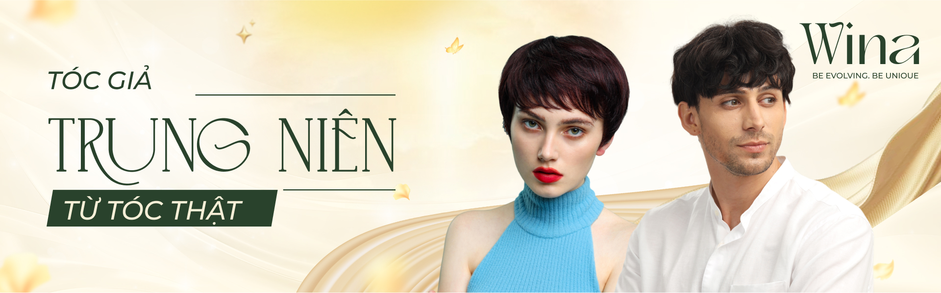 TÓC GIẢ TRUNG NIÊN