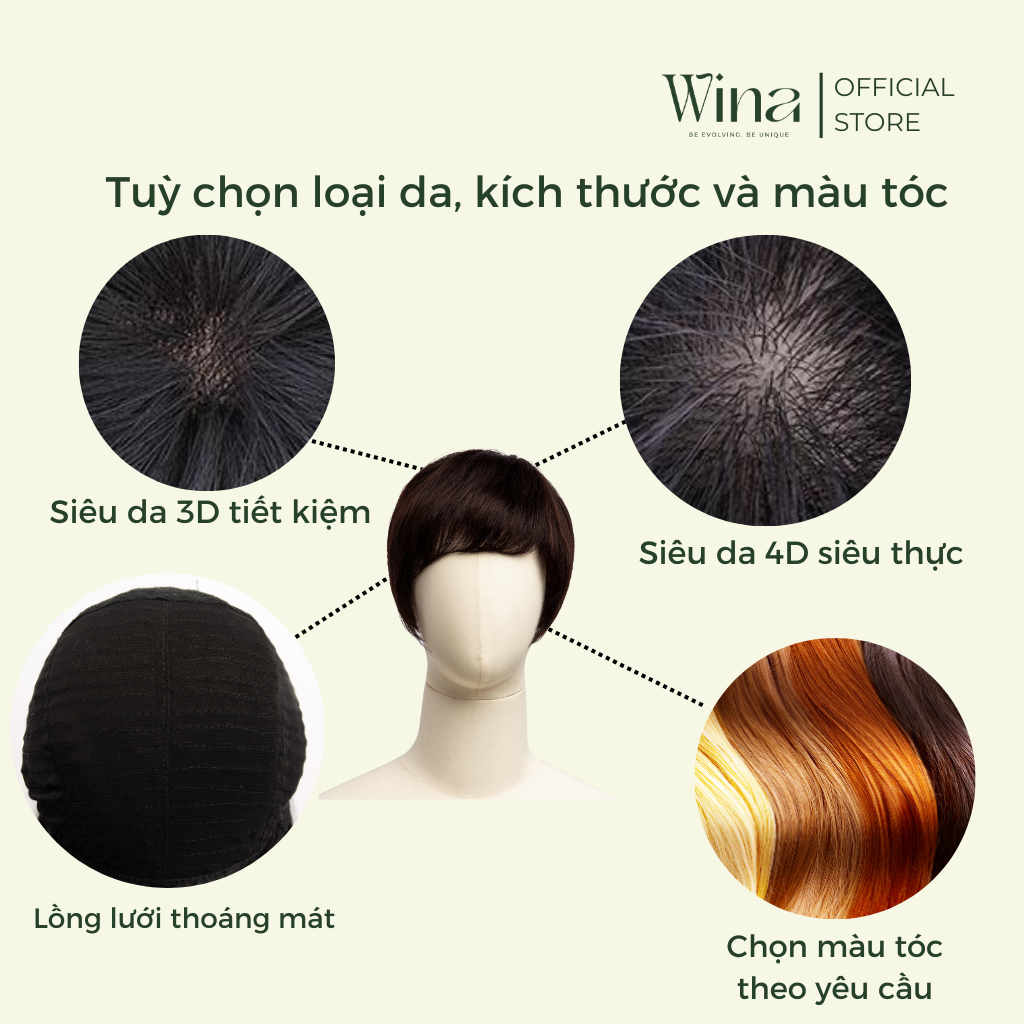 5 địa chỉ mua tóc giả nam ở TPHCM chất lượng nhất