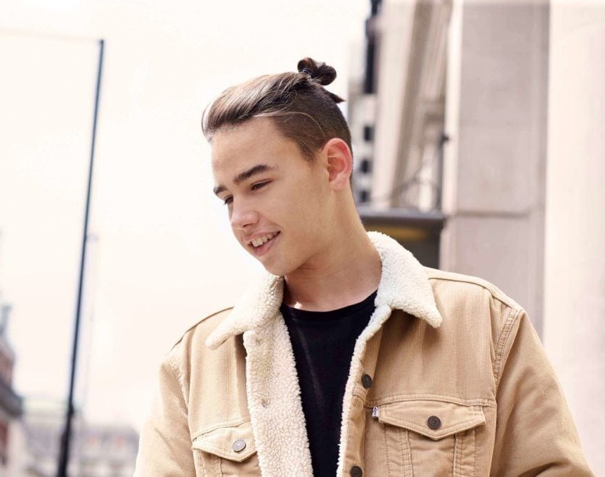 BST tóc nam buộc đuôi ngựa đuôi gà  Man Bun Trend 2022